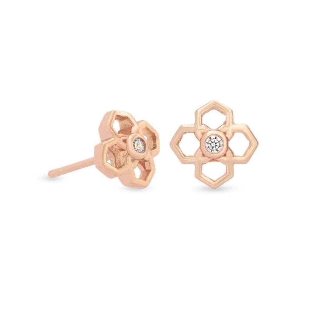 Kendra Scott Rose Gold Studs